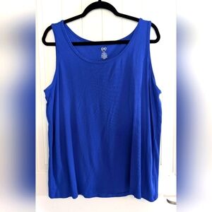 Cato Royal Blue Tank Top Size 22/24